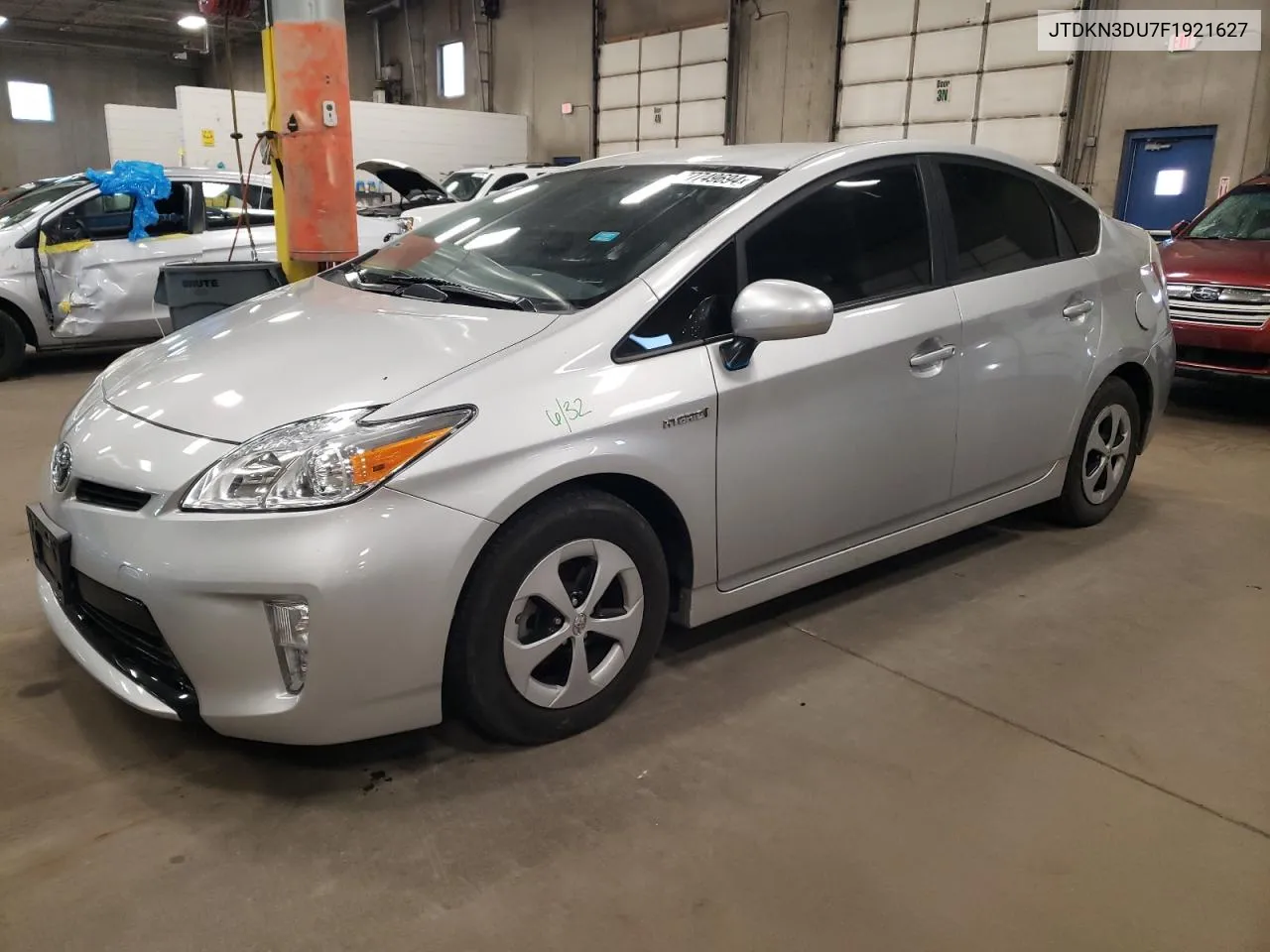 2015 Toyota Prius VIN: JTDKN3DU7F1921627 Lot: 77749694