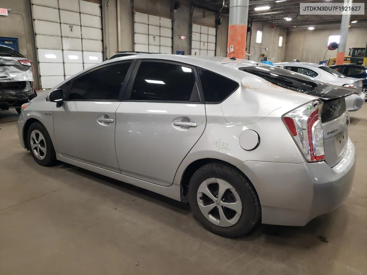 2015 Toyota Prius VIN: JTDKN3DU7F1921627 Lot: 77749694