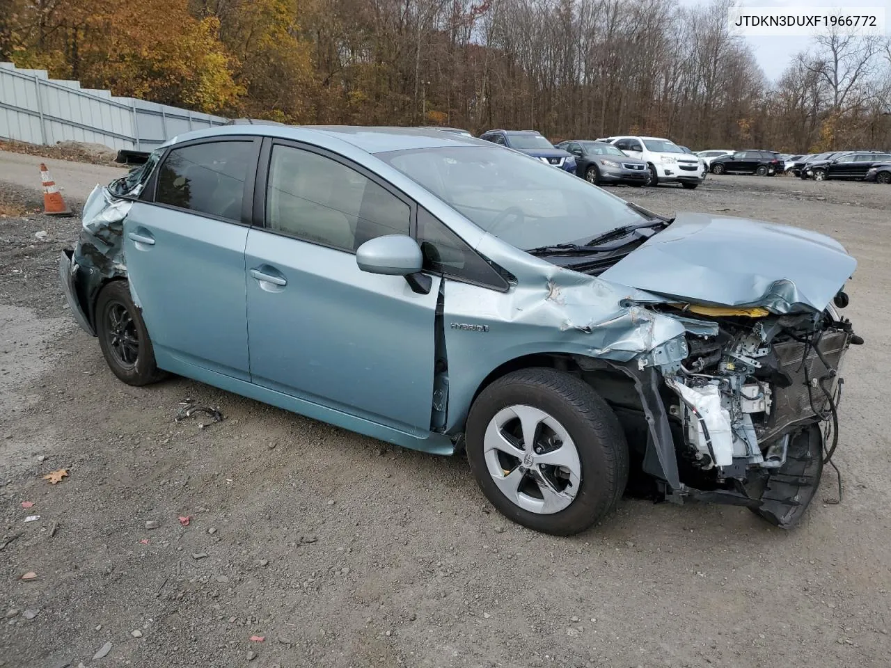 2015 Toyota Prius VIN: JTDKN3DUXF1966772 Lot: 77767944