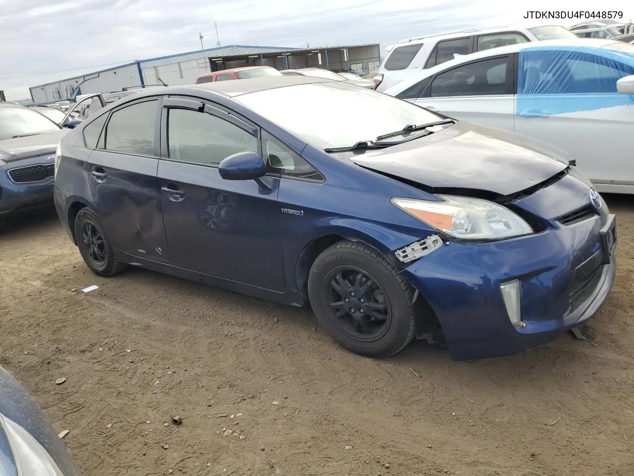 2015 Toyota Prius VIN: JTDKN3DU4F0448579 Lot: 77869834