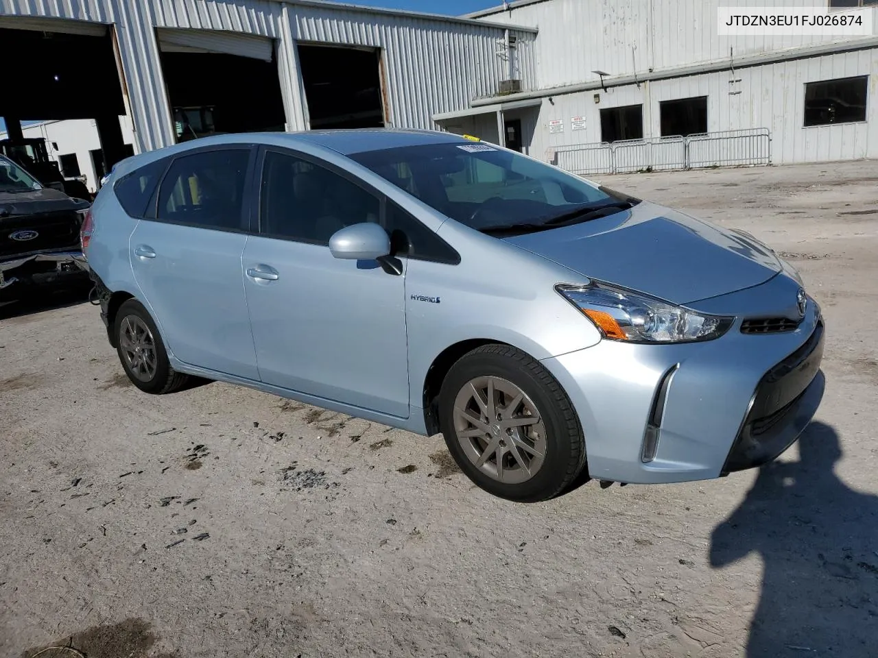 2015 Toyota Prius V VIN: JTDZN3EU1FJ026874 Lot: 77986684