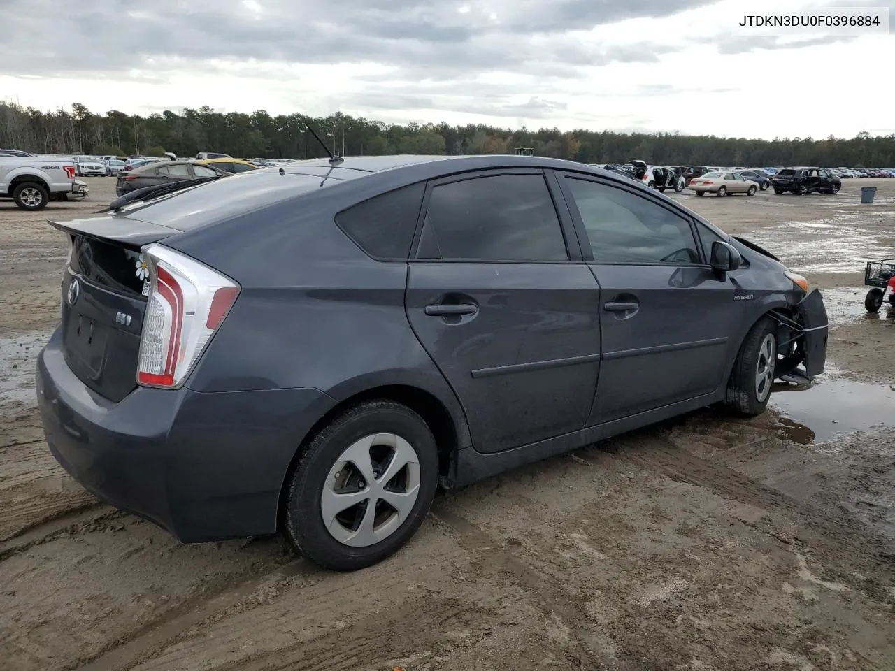 2015 Toyota Prius VIN: JTDKN3DU0F0396884 Lot: 77999844