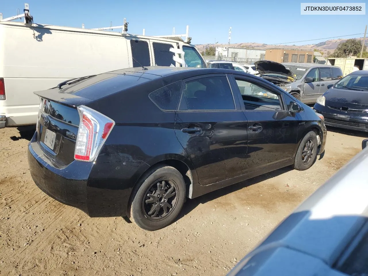 2015 Toyota Prius VIN: JTDKN3DU0F0473852 Lot: 78007214