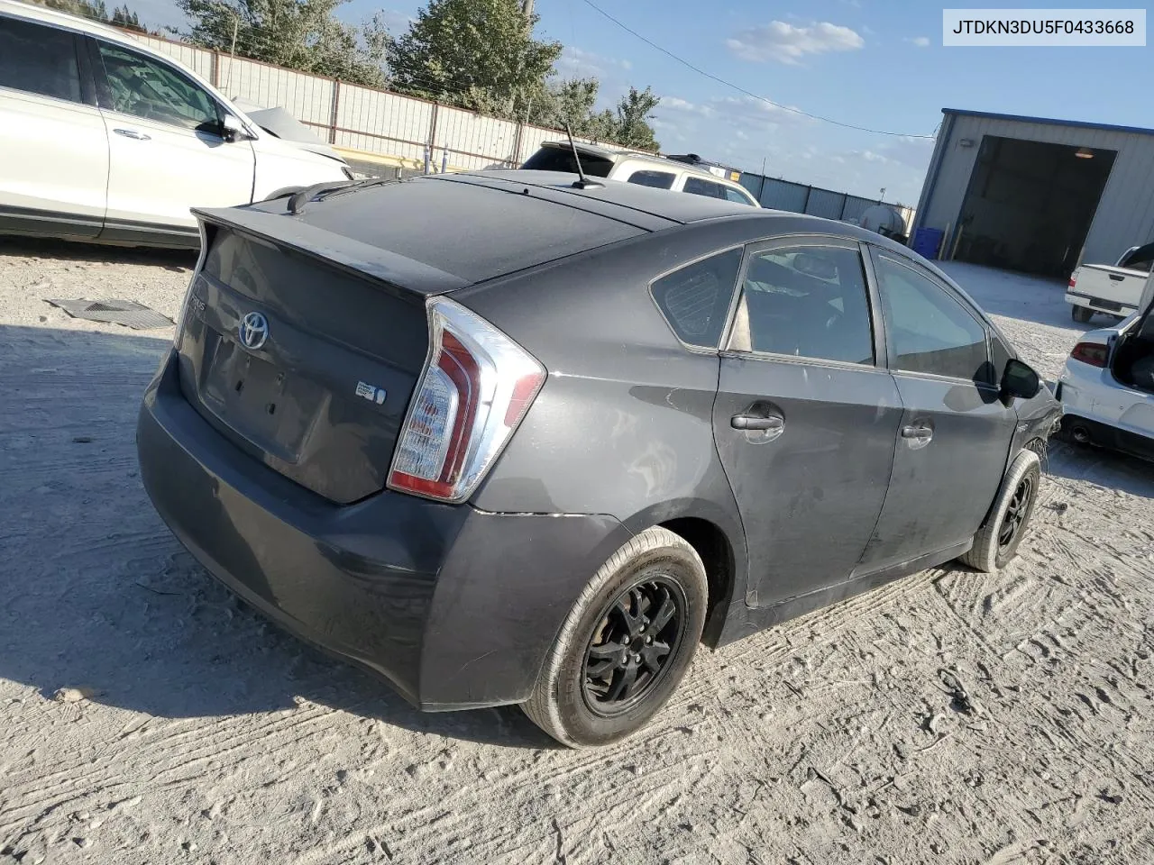 JTDKN3DU5F0433668 2015 Toyota Prius