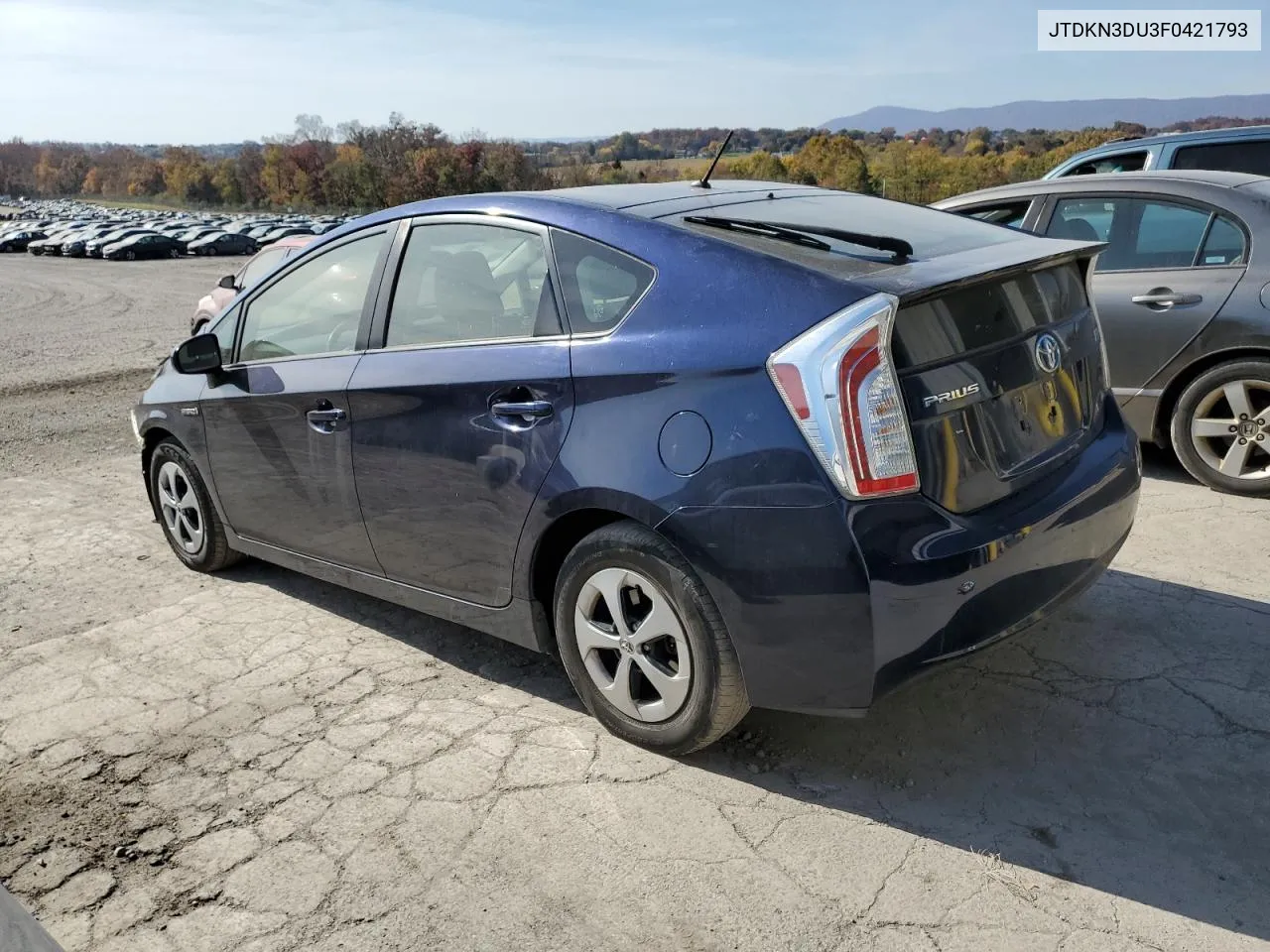 2015 Toyota Prius VIN: JTDKN3DU3F0421793 Lot: 78161964