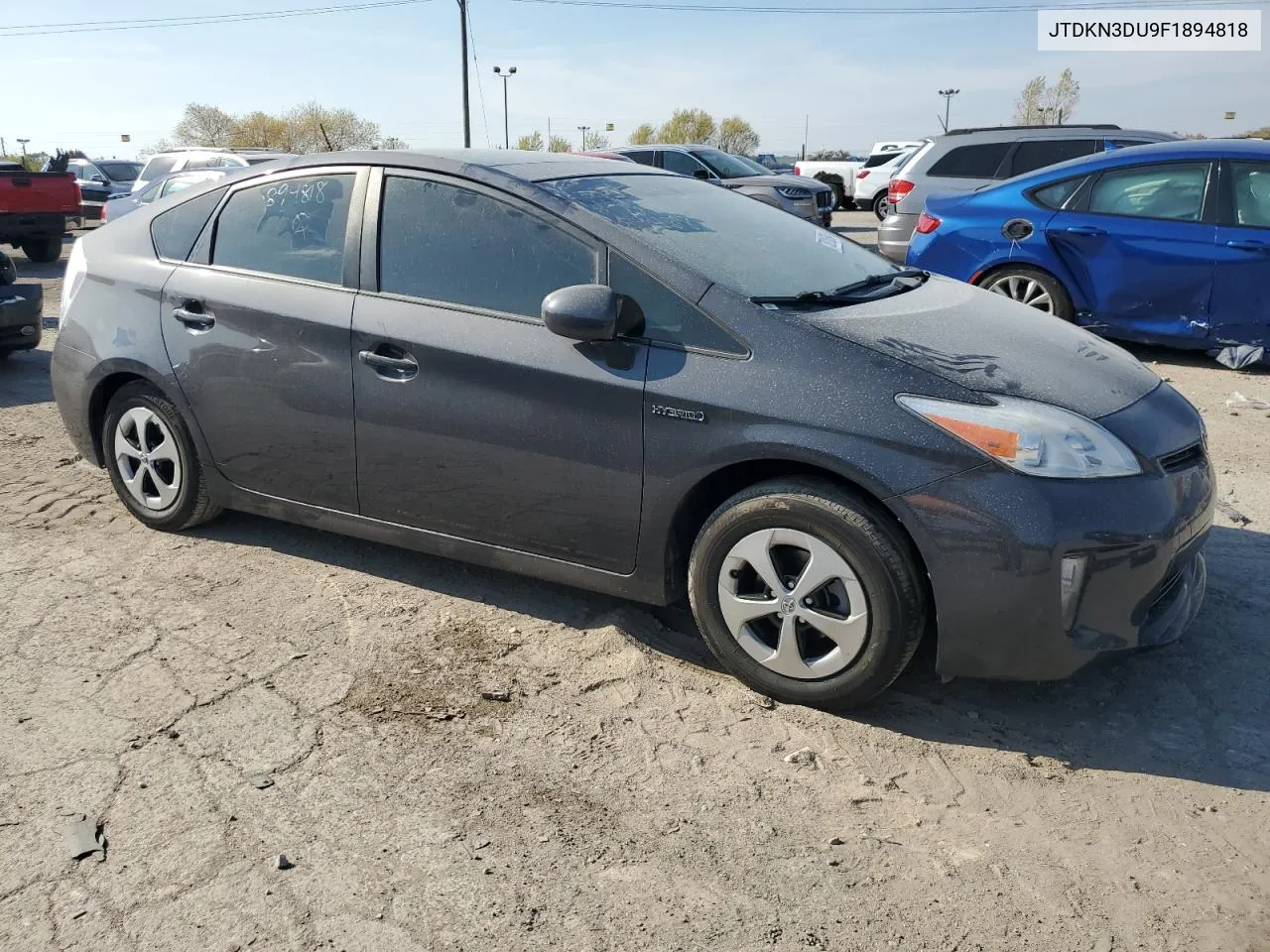 2015 Toyota Prius VIN: JTDKN3DU9F1894818 Lot: 78216394