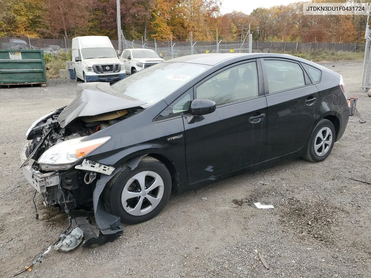 2015 Toyota Prius VIN: JTDKN3DU1F0431724 Lot: 78584414