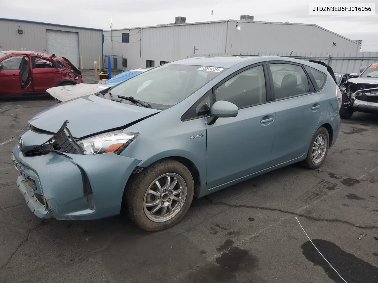 2015 Toyota Prius V VIN: JTDZN3EU5FJ016056 Lot: 78678764