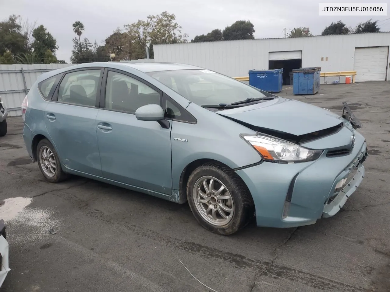 2015 Toyota Prius V VIN: JTDZN3EU5FJ016056 Lot: 78678764