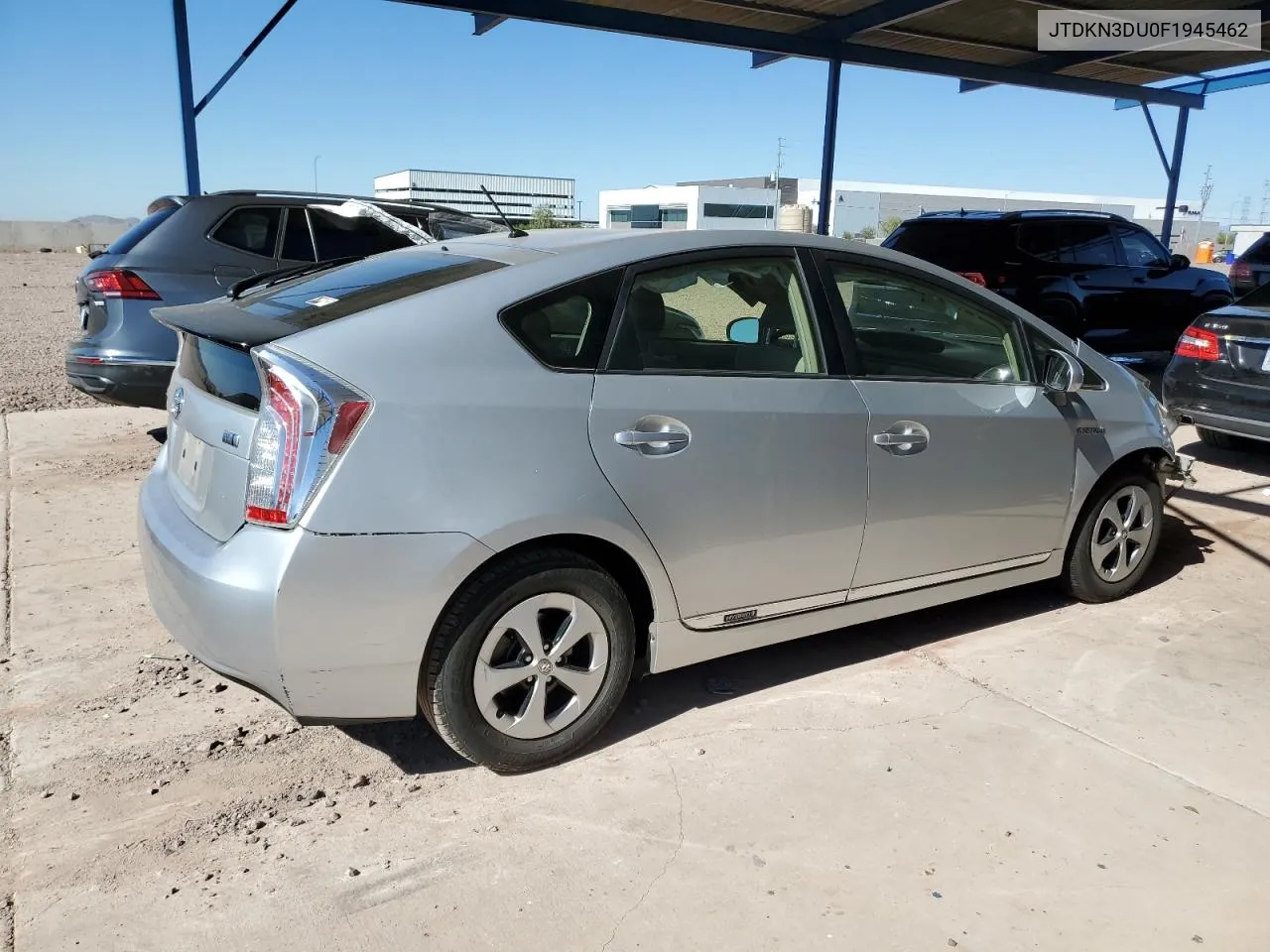 2015 Toyota Prius VIN: JTDKN3DU0F1945462 Lot: 78694034