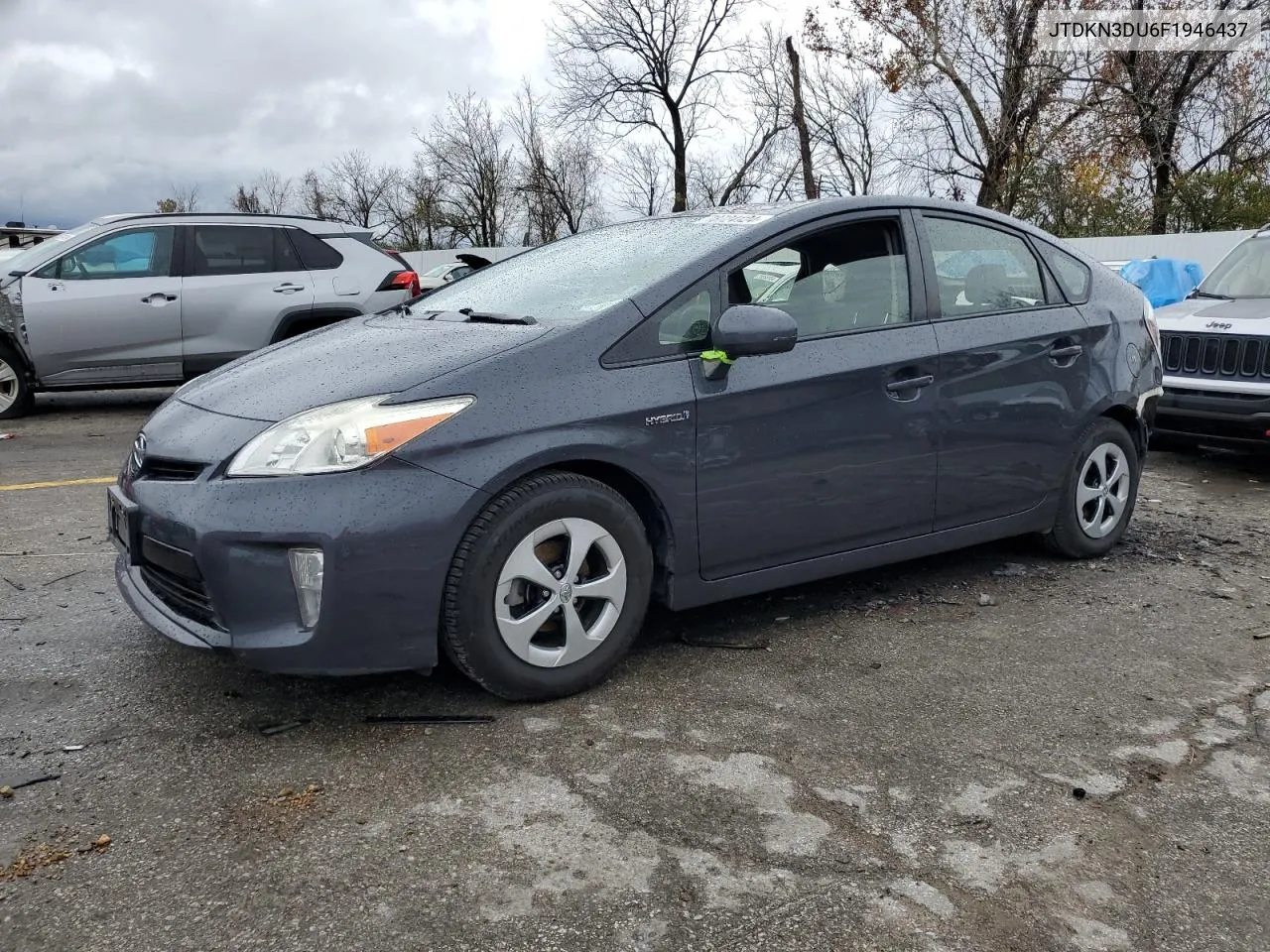 2015 Toyota Prius VIN: JTDKN3DU6F1946437 Lot: 78724124