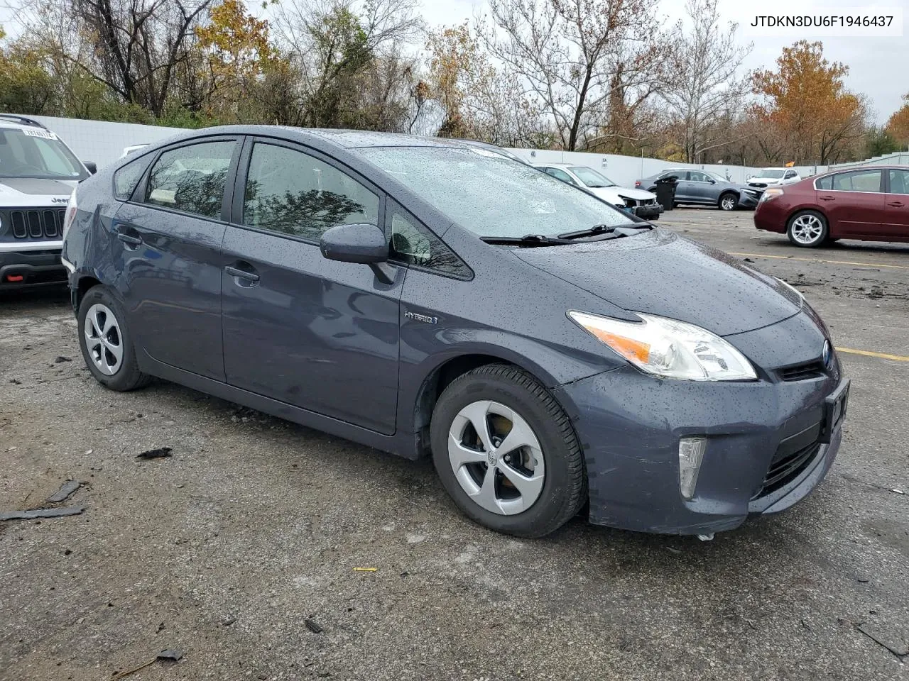 2015 Toyota Prius VIN: JTDKN3DU6F1946437 Lot: 78724124