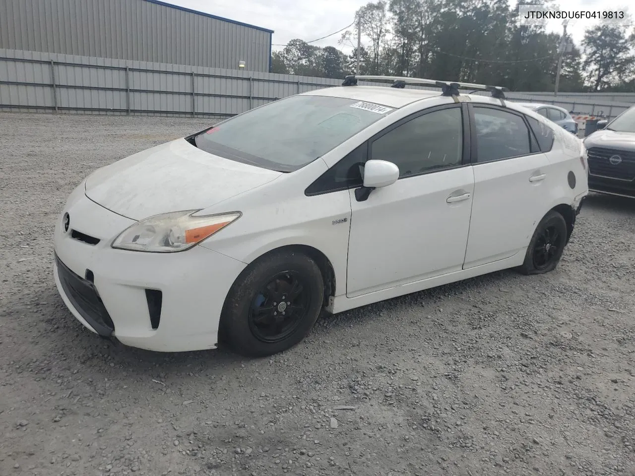 2015 Toyota Prius VIN: JTDKN3DU6F0419813 Lot: 78800014