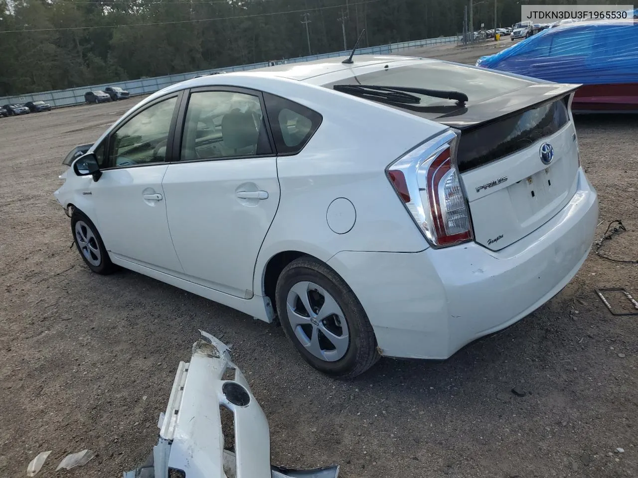 2015 Toyota Prius VIN: JTDKN3DU3F1965530 Lot: 78845694