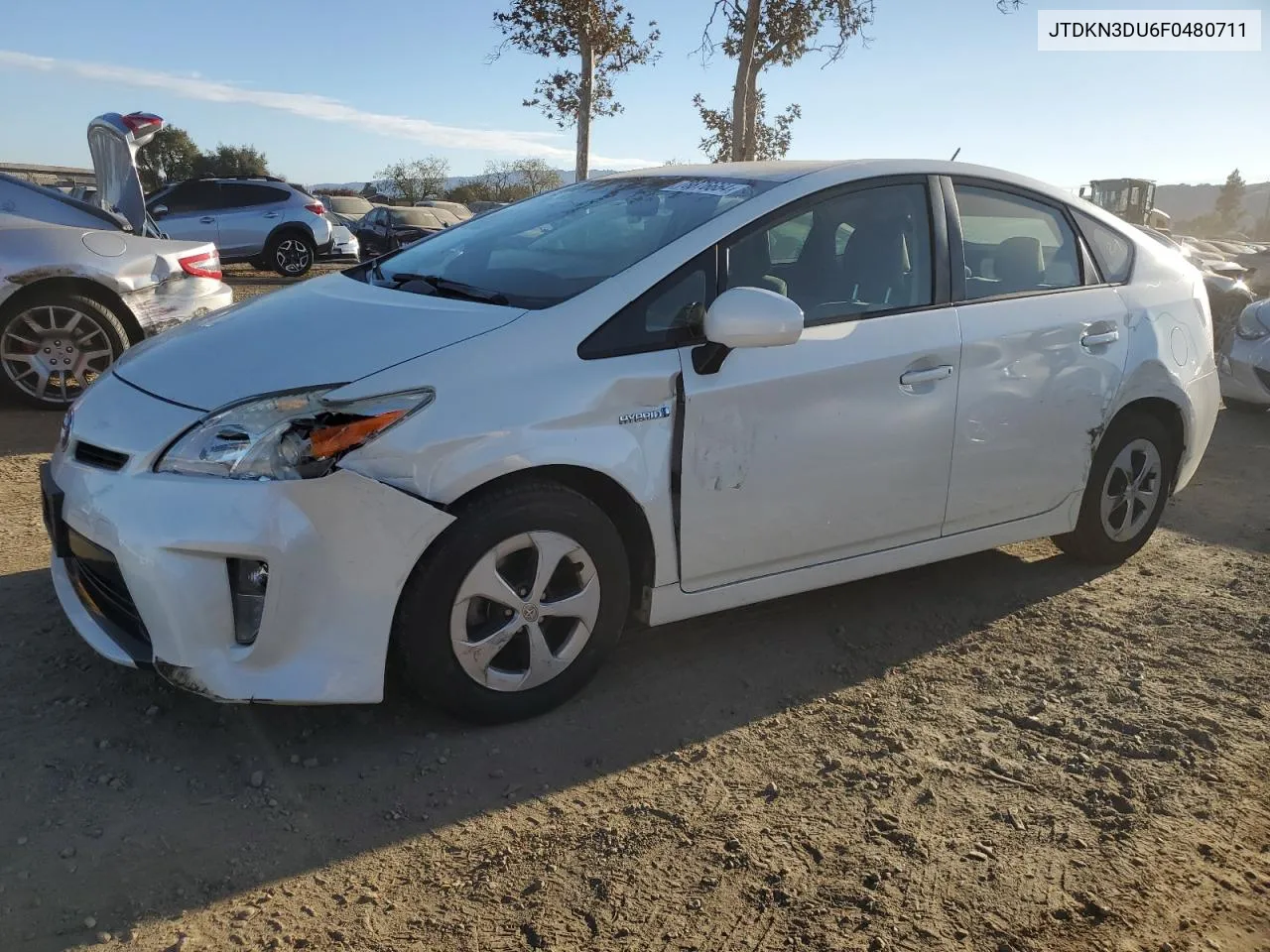 2015 Toyota Prius VIN: JTDKN3DU6F0480711 Lot: 78876664