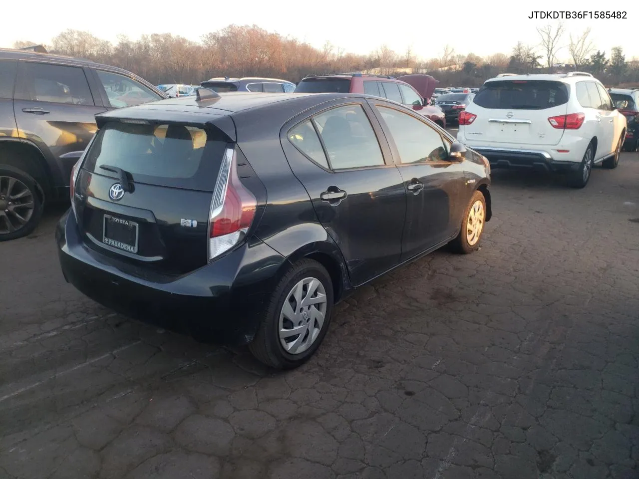 2015 Toyota Prius C VIN: JTDKDTB36F1585482 Lot: 78894484