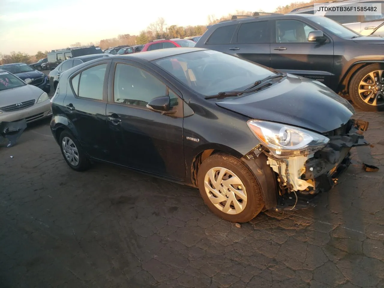 2015 Toyota Prius C VIN: JTDKDTB36F1585482 Lot: 78894484