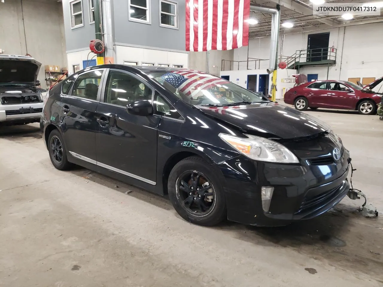 2015 Toyota Prius VIN: JTDKN3DU7F0417312 Lot: 78915794