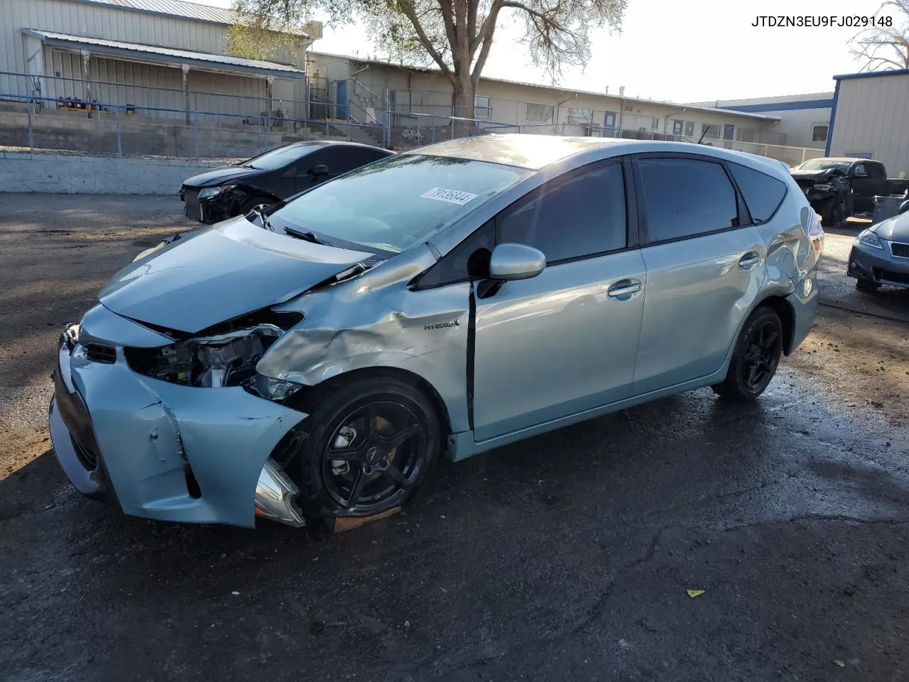 2015 Toyota Prius V VIN: JTDZN3EU9FJ029148 Lot: 79136844