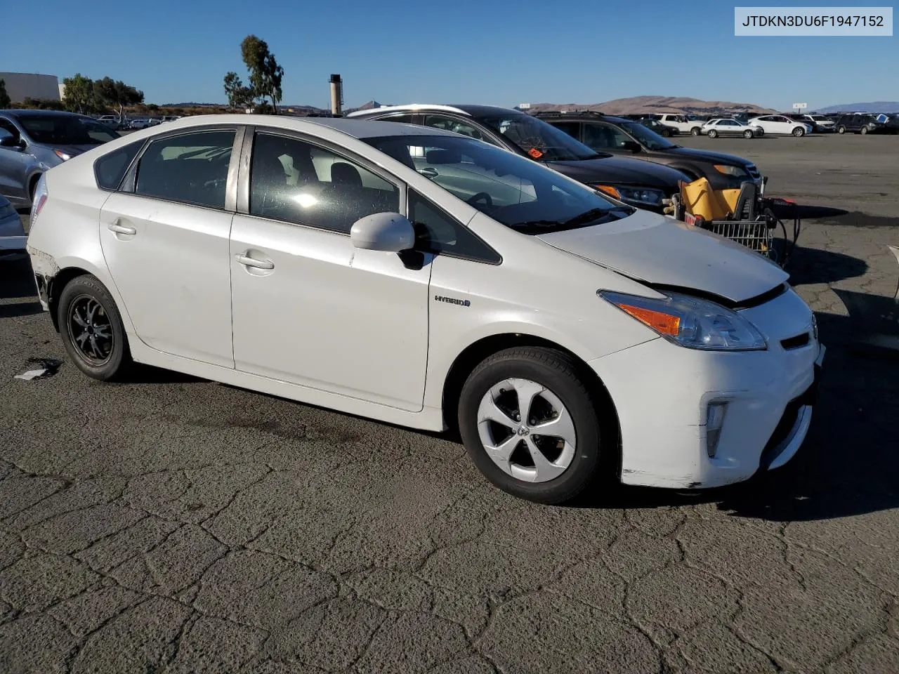 2015 Toyota Prius VIN: JTDKN3DU6F1947152 Lot: 79140854