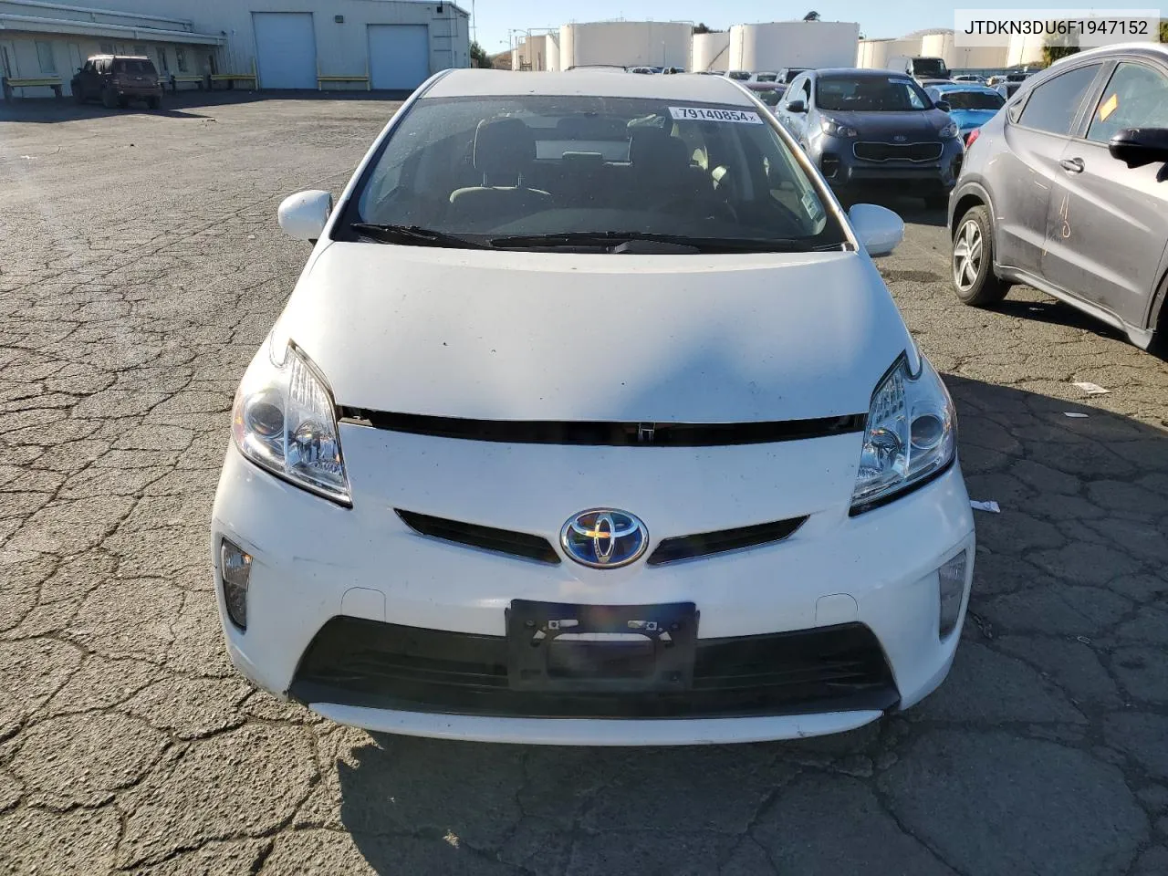 2015 Toyota Prius VIN: JTDKN3DU6F1947152 Lot: 79140854