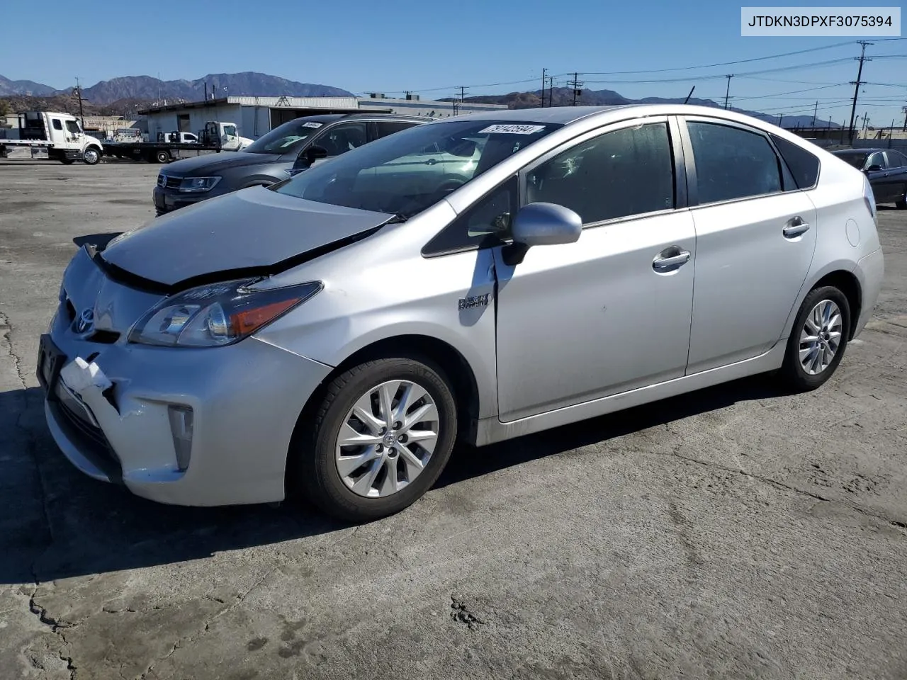 2015 Toyota Prius Plug-In VIN: JTDKN3DPXF3075394 Lot: 79142594