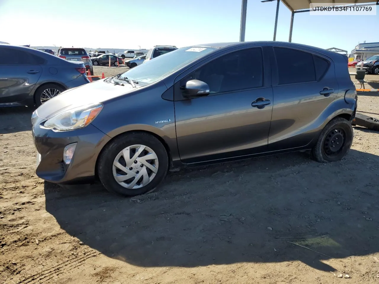 2015 Toyota Prius C VIN: JTDKDTB34F1107769 Lot: 79242014