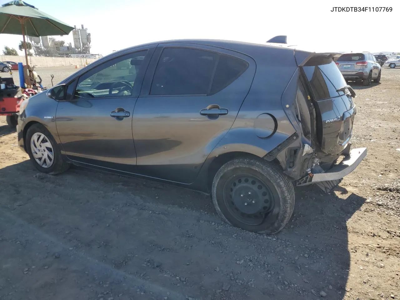 JTDKDTB34F1107769 2015 Toyota Prius C