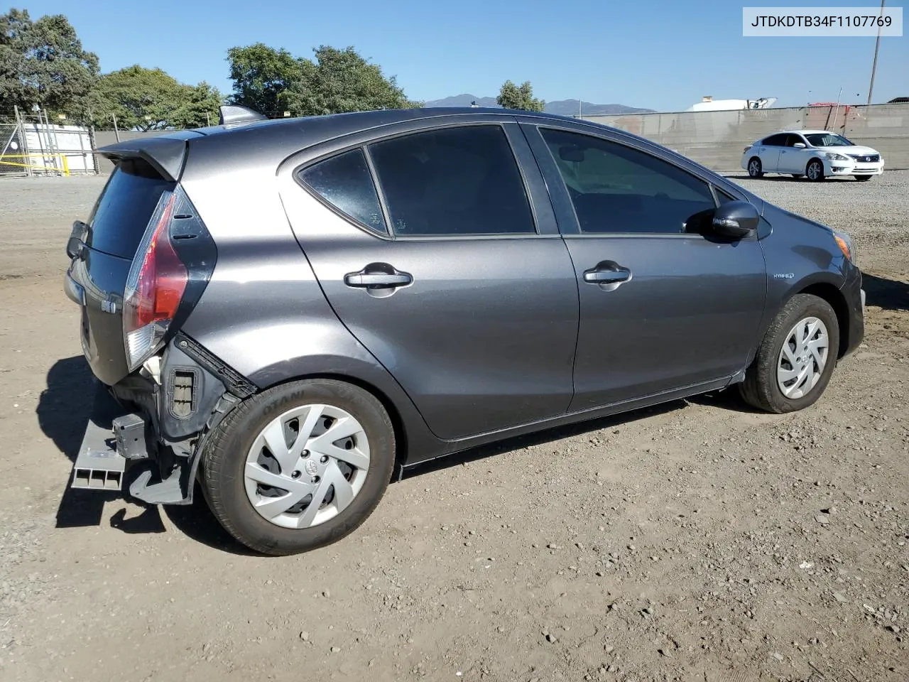 2015 Toyota Prius C VIN: JTDKDTB34F1107769 Lot: 79242014