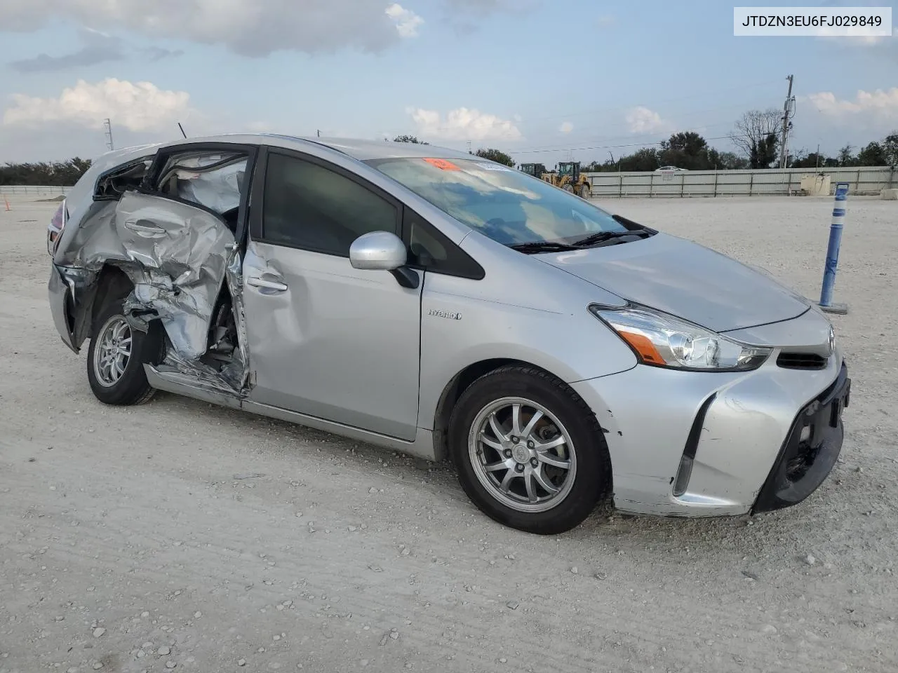 2015 Toyota Prius V VIN: JTDZN3EU6FJ029849 Lot: 79245724