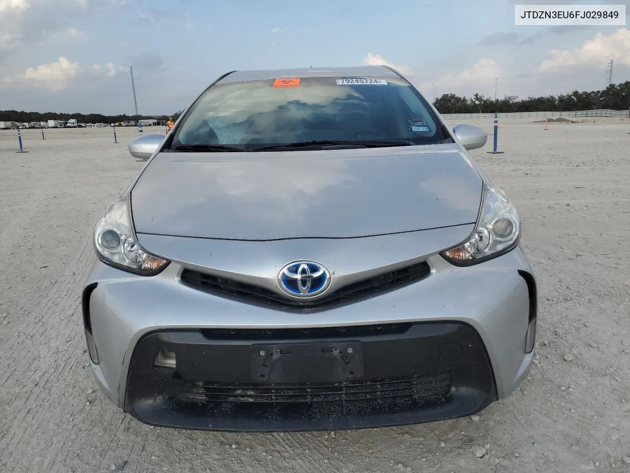 2015 Toyota Prius V VIN: JTDZN3EU6FJ029849 Lot: 79245724