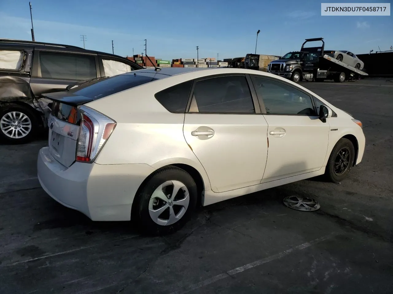 2015 Toyota Prius VIN: JTDKN3DU7F0458717 Lot: 79516094