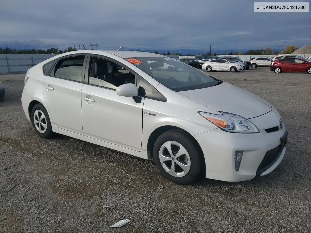 2015 Toyota Prius VIN: JTDKN3DU7F0421280 Lot: 79542124