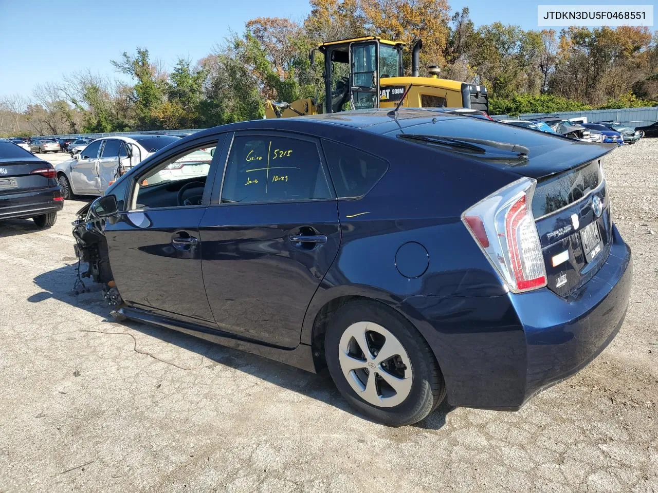 2015 Toyota Prius VIN: JTDKN3DU5F0468551 Lot: 79752084