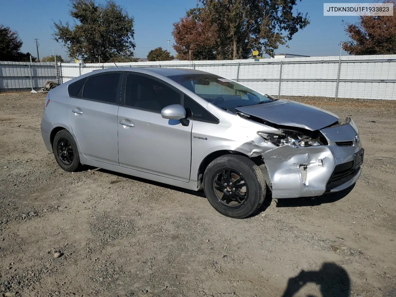 2015 Toyota Prius VIN: JTDKN3DU1F1933823 Lot: 79934994