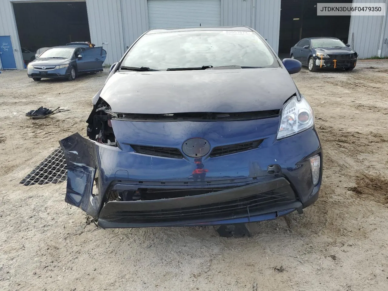 2015 Toyota Prius VIN: JTDKN3DU6F0479350 Lot: 80051074