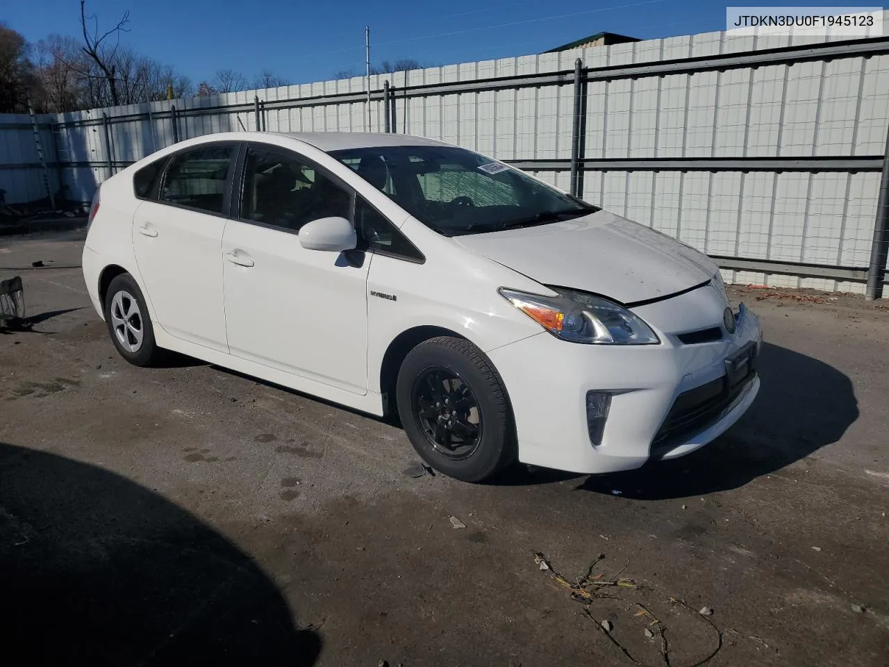 2015 Toyota Prius VIN: JTDKN3DU0F1945123 Lot: 80093634