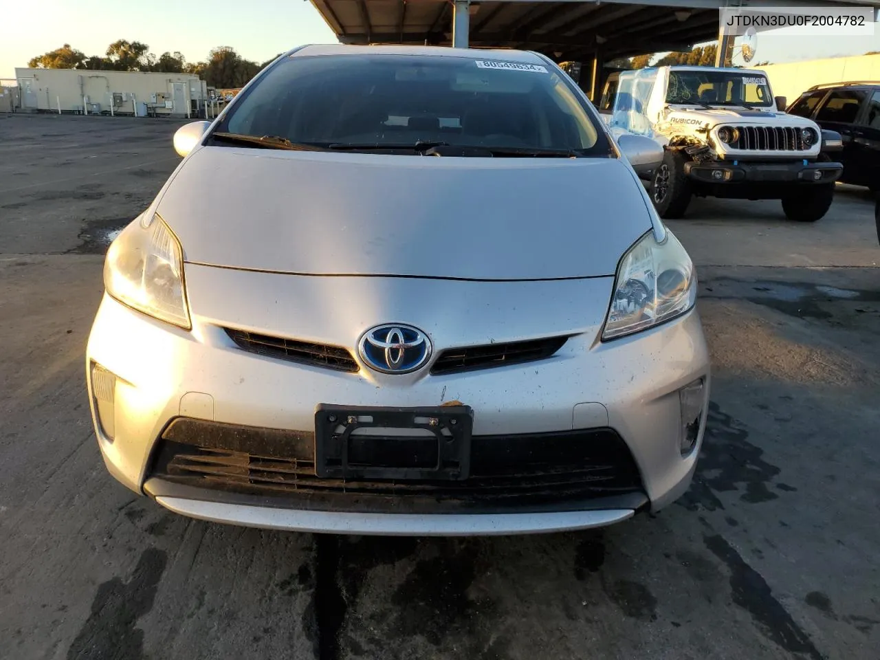 2015 Toyota Prius VIN: JTDKN3DU0F2004782 Lot: 80549634