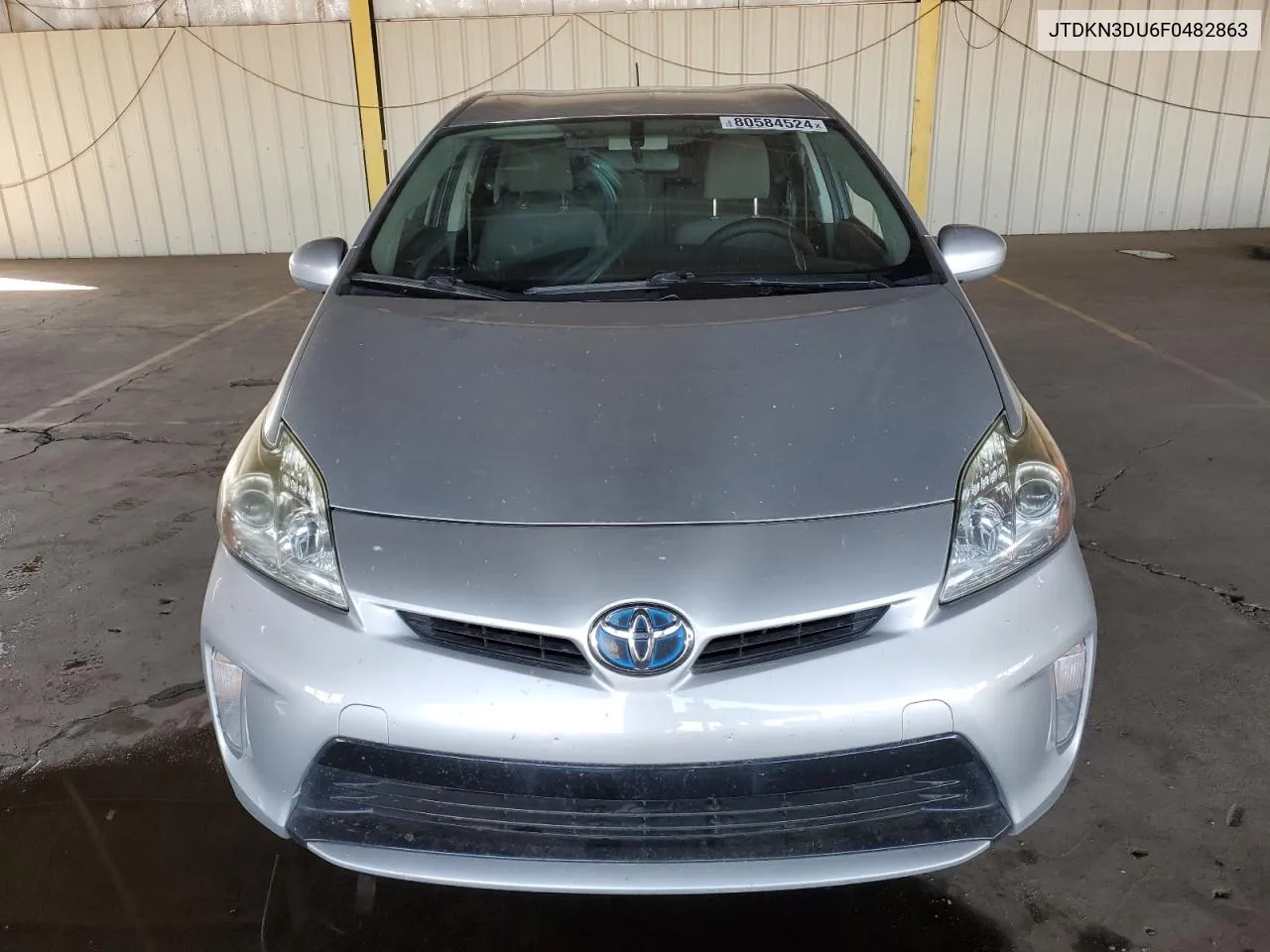 2015 Toyota Prius VIN: JTDKN3DU6F0482863 Lot: 80584524