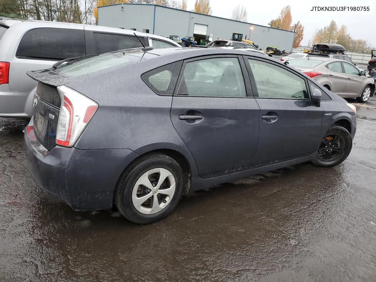 2015 Toyota Prius VIN: JTDKN3DU3F1980755 Lot: 80744574