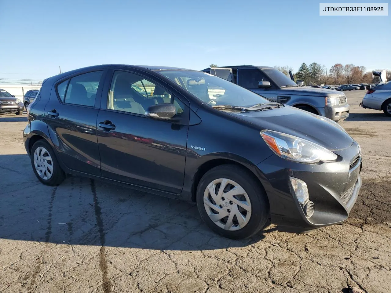 2015 Toyota Prius C VIN: JTDKDTB33F1108928 Lot: 80875254