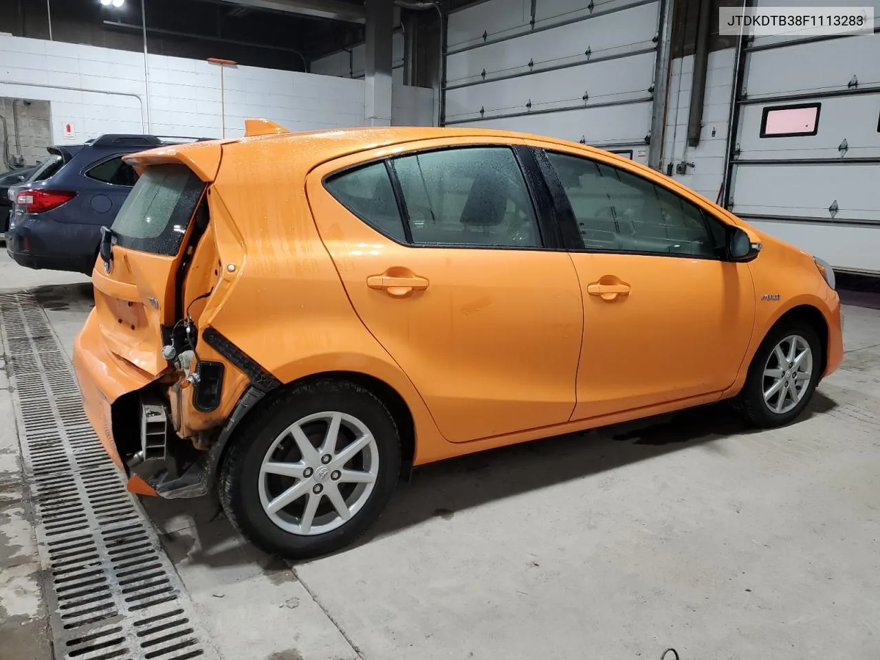 2015 Toyota Prius C VIN: JTDKDTB38F1113283 Lot: 80928324