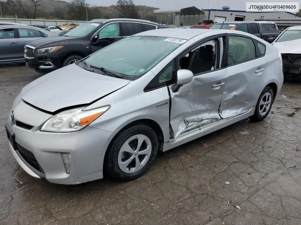 2015 Toyota Prius VIN: JTDKN3DU4F0409605 Lot: 81000794