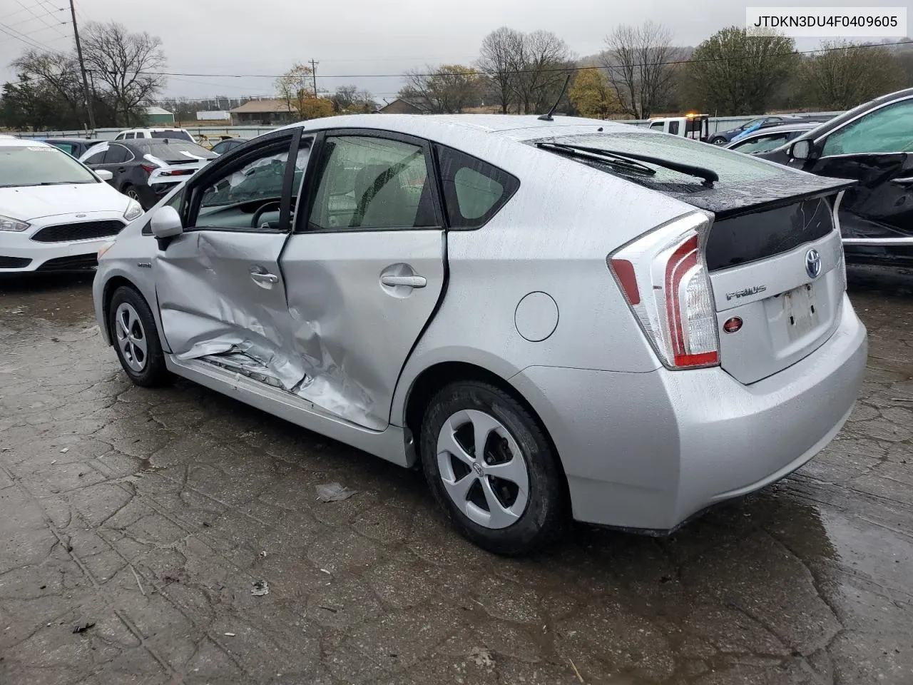 2015 Toyota Prius VIN: JTDKN3DU4F0409605 Lot: 81000794