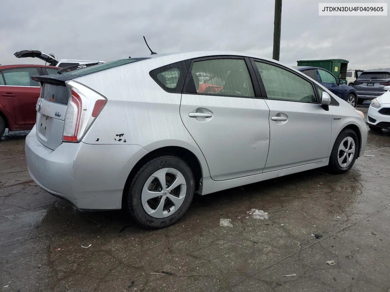 2015 Toyota Prius VIN: JTDKN3DU4F0409605 Lot: 81000794