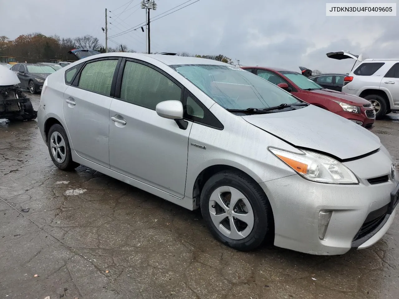 2015 Toyota Prius VIN: JTDKN3DU4F0409605 Lot: 81000794