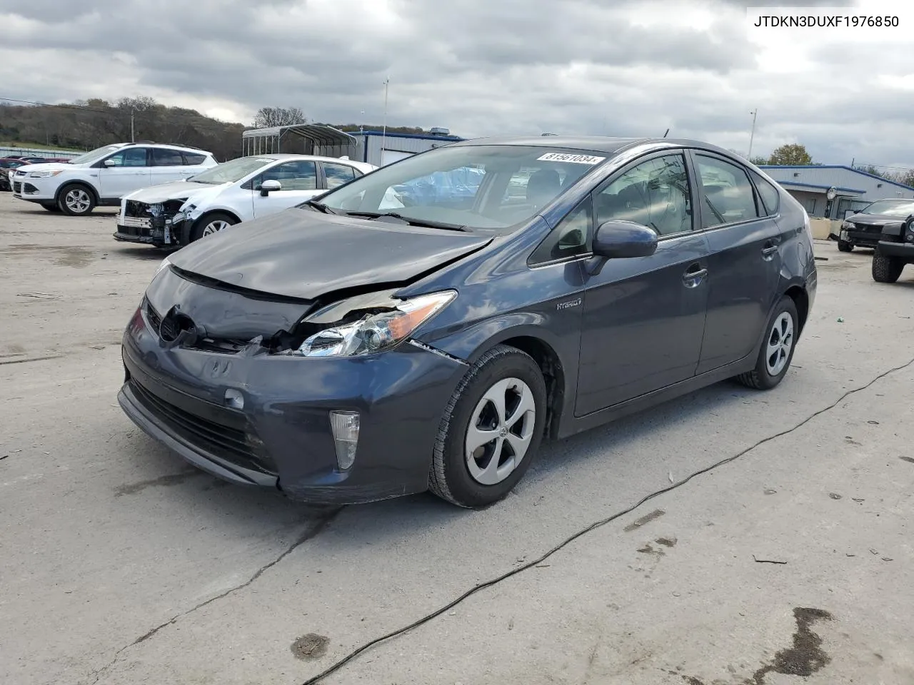 2015 Toyota Prius VIN: JTDKN3DUXF1976850 Lot: 81561034