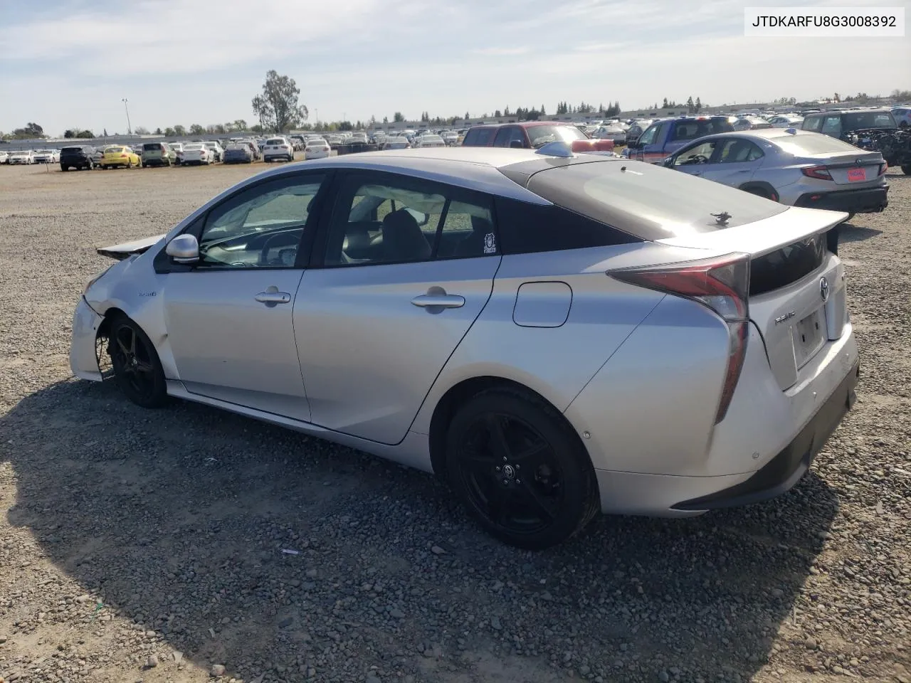 2016 Toyota Prius VIN: JTDKARFU8G3008392 Lot: 47957264