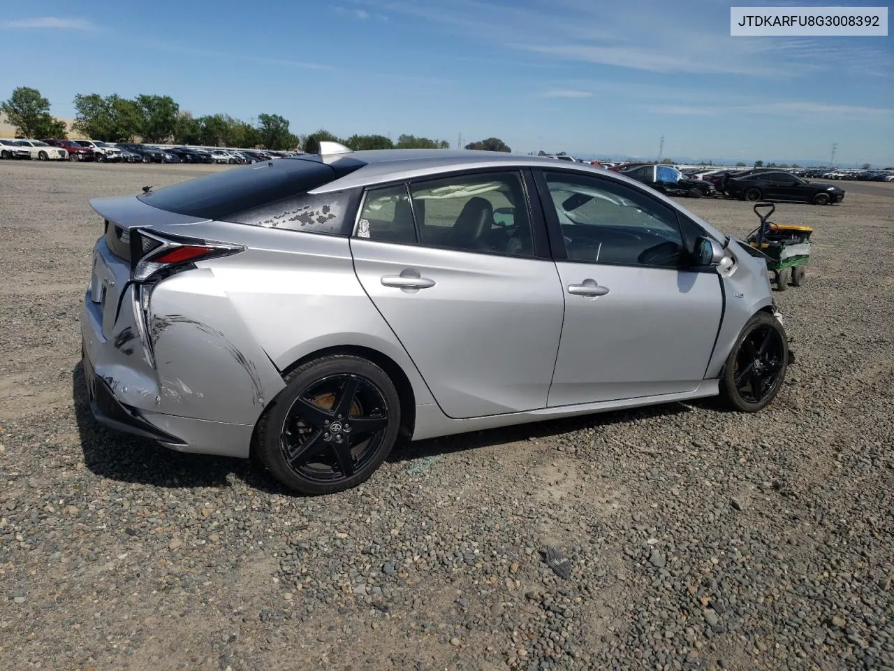 2016 Toyota Prius VIN: JTDKARFU8G3008392 Lot: 47957264