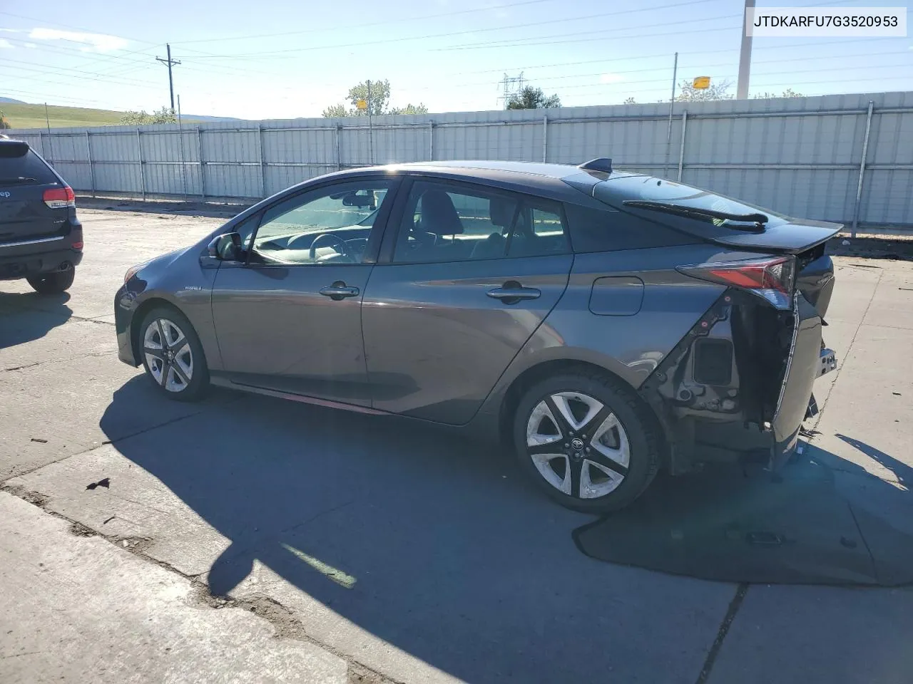 JTDKARFU7G3520953 2016 Toyota Prius